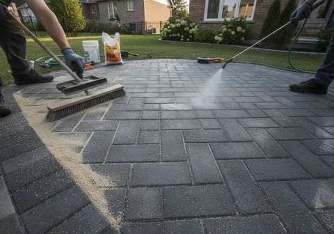 Polymeric Sand & Sealing in Cambridge